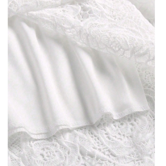 BellanBlue Ivory Lace Maxi Skirt - Picture 4 of 5